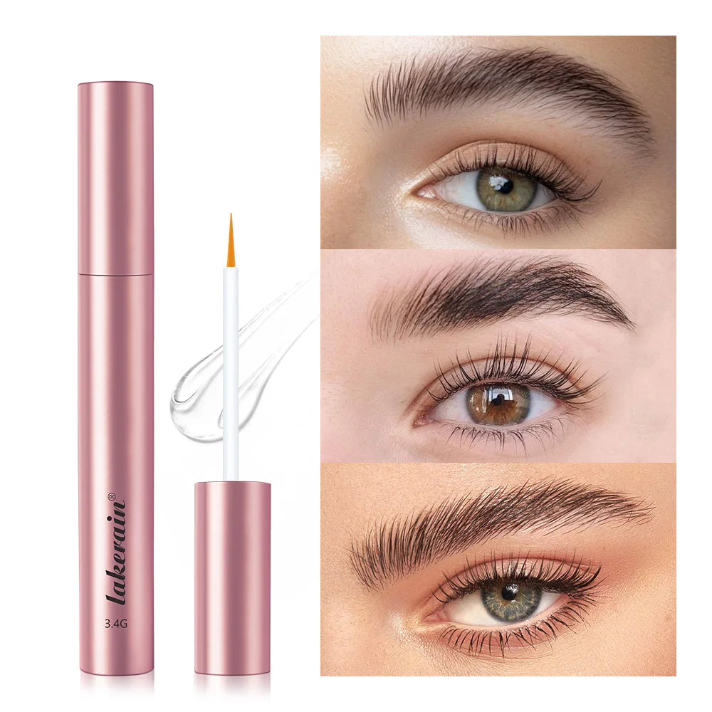 Suero potenciador de cejas, ingredientes naturales nutritivos para pestañas más largas, más gruesas y más abundantes, maquillaje de ojos, cosméticos
