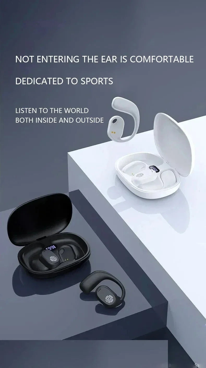 Auriculares Lenovo de conducción ósea, auriculares inalámbricos deportivos con Bluetooth 5,3, HiFi 9D, estéreo, resistentes al agua, TWS, Control táctil, cancelación de ruido