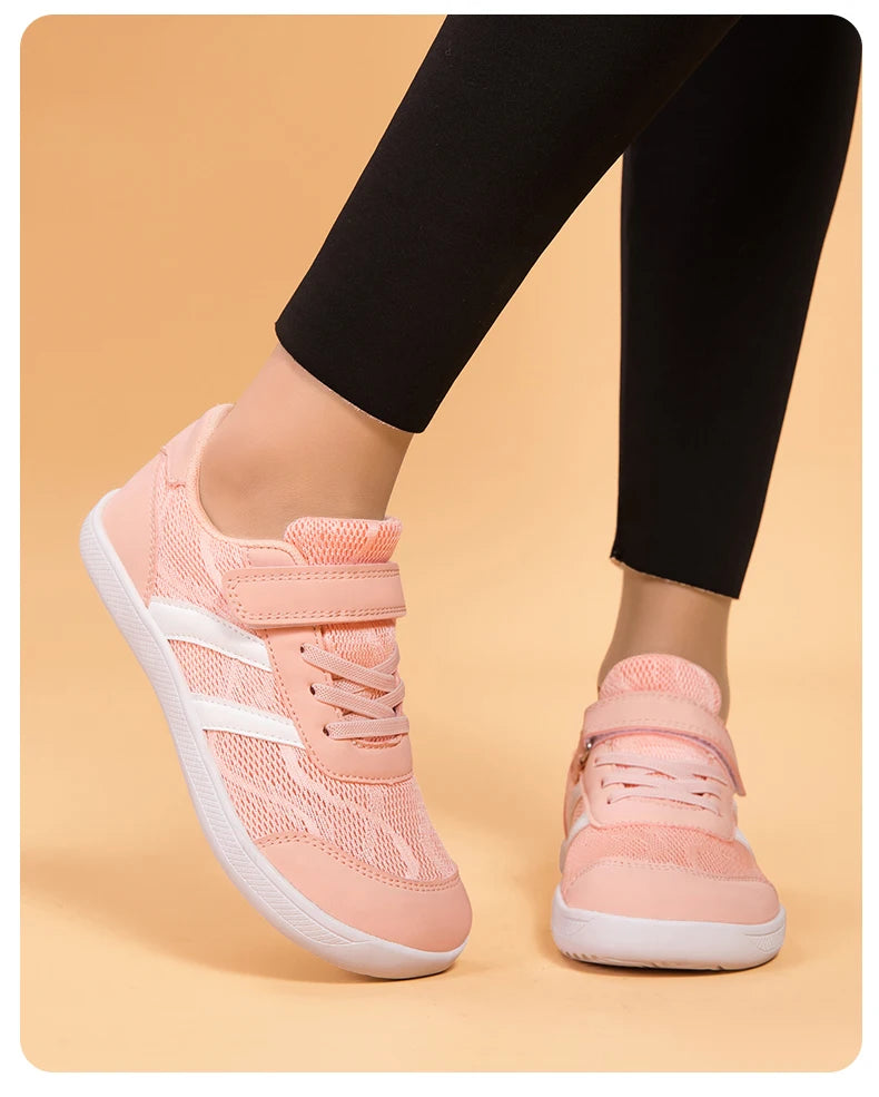 Zapatos Minimalistas para Niños Pequeños/Grandes, Zapatos Deportivos Anchos para Niños y Niñas, Zapatos Planos para Caminar y Patinar