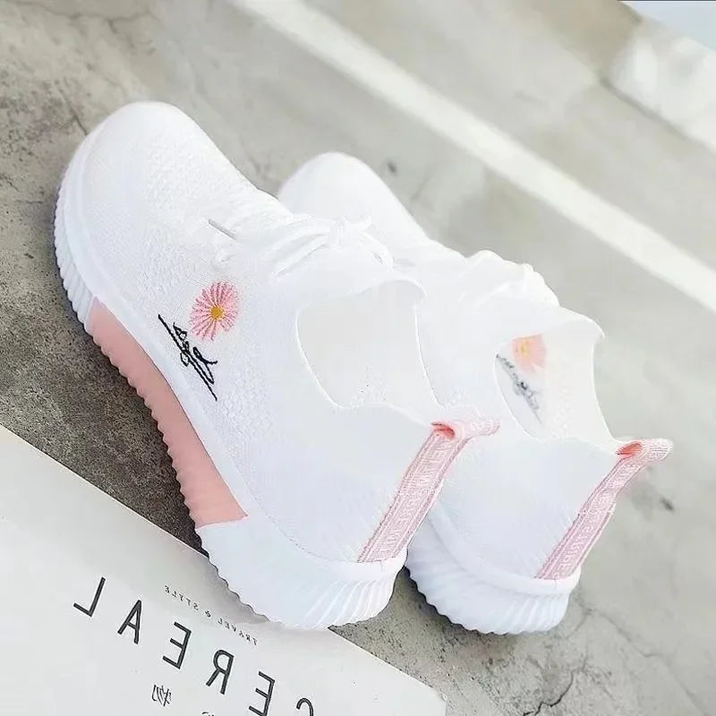 Tenis Feminino, zapatos de Tenis de verano para mujer, gran oferta 20225, gran oferta, malla de aire grande, zapatos deportivos transpirables huecos versátiles para gimnasio, zapatos informales