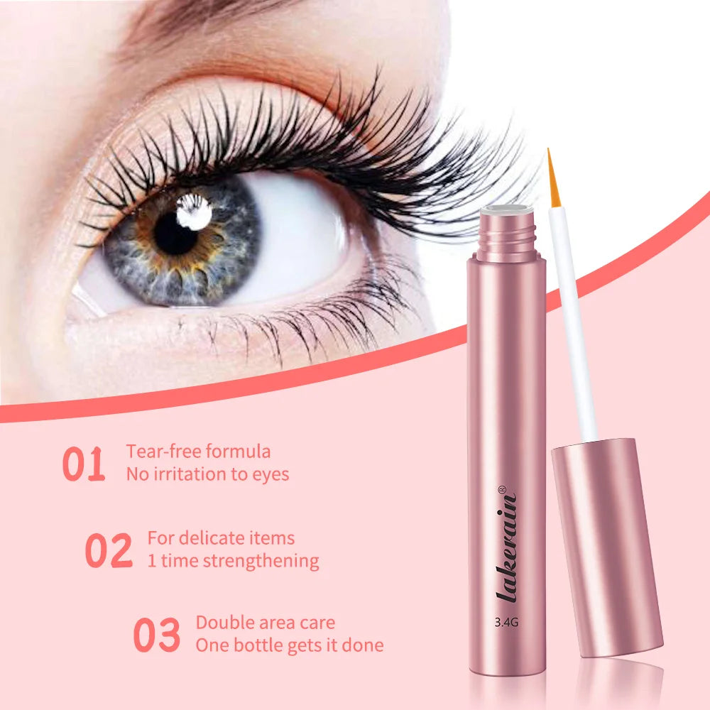Suero potenciador de cejas, ingredientes naturales nutritivos para pestañas más largas, más gruesas y más abundantes, maquillaje de ojos, cosméticos