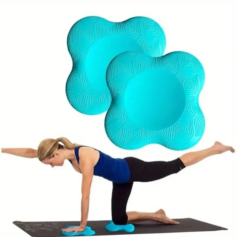Esterilla de Yoga para arrodillarse, alfombrilla de soporte de absorción de impacto gruesa, almohadilla portátil para rodillas, Codera, ejercicio, Fitness, accesorios de Yoga