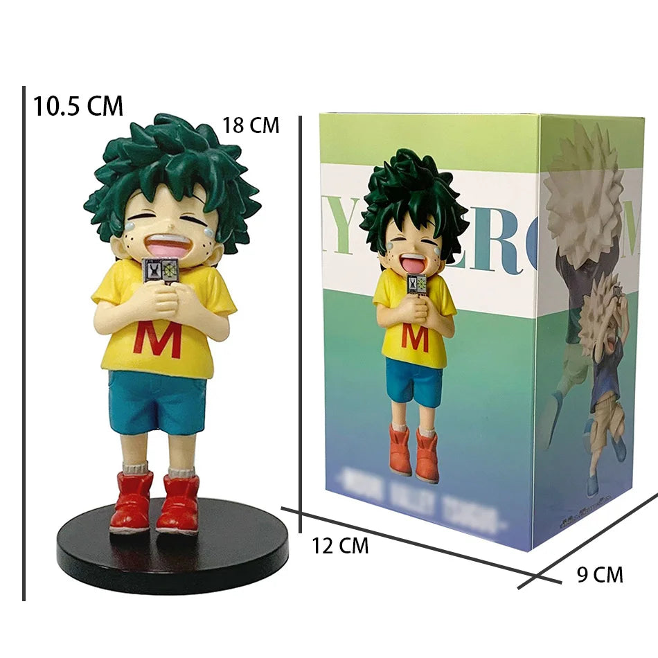 Nuevo My Hero Academia (MHA): Tomura Shigaraki / Izuku Midoriya / Katsuki Bakugo Linda figura de PVC Chibi |   Modelo de juguete coleccionable