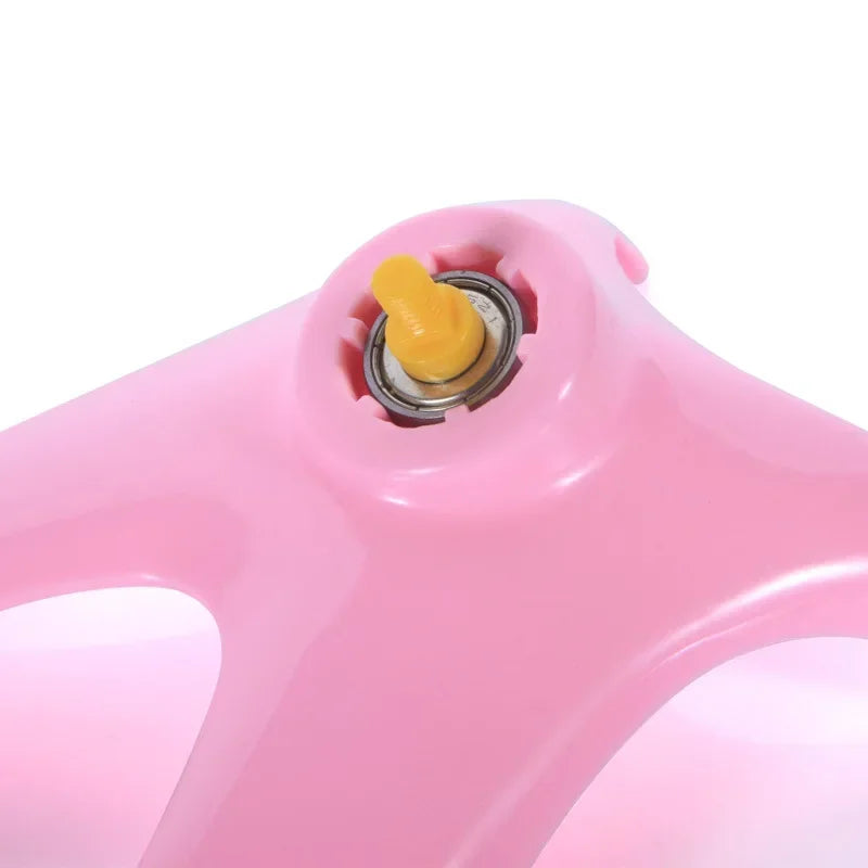Rueda para correr para hámster, platillo volador silencioso, rueda de eje de acero, juguetes de disco para correr, jaula, accesorios para hámster de animales pequeños