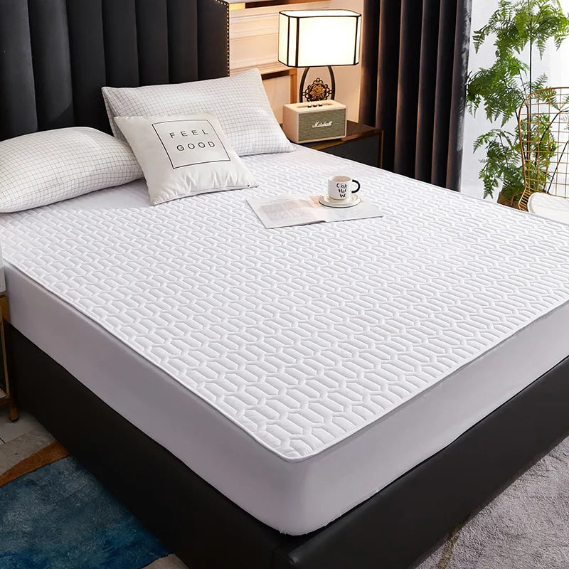 Funda de colchón impermeable, Sábana ajustable de dibujos animados para el hogar, dormitorio, Protector de almohadilla para cama, familias con niños de mascotas (sin funda de almohada)