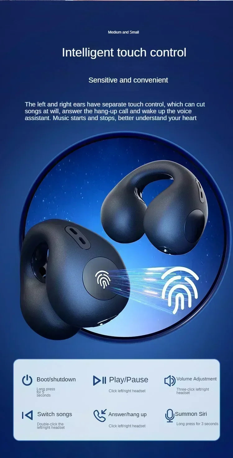 Original T75 TWS Control táctil auriculares inalámbricos Bluetooth auriculares deportivos auriculares de música para teléfonos Iphone Xiaomi