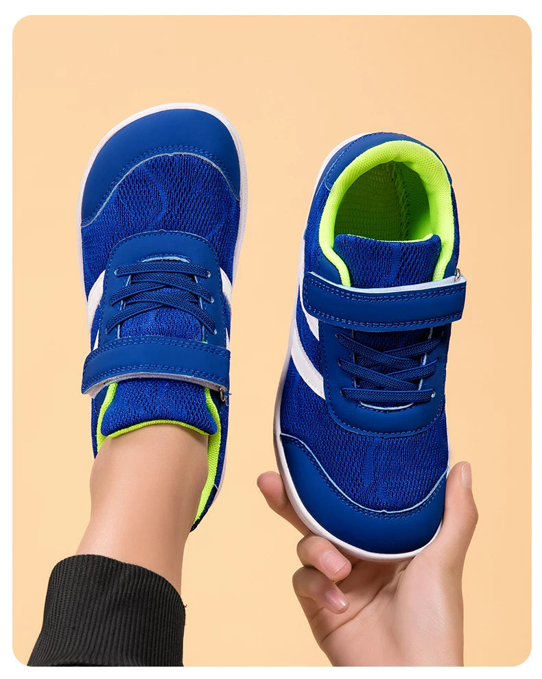 Zapatos Minimalistas para Niños Pequeños/Grandes, Zapatos Deportivos Anchos para Niños y Niñas, Zapatos Planos para Caminar y Patinar
