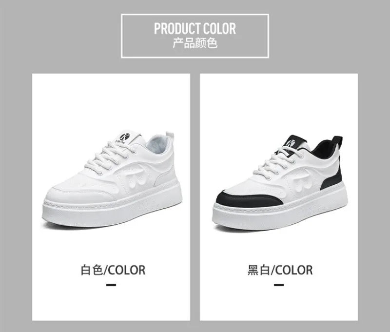 Tenis Para Hombre 2025, zapatos deportivos informales Para Hombre, tendencia Primavera Verano, zapatos planos bajos de cuero, calzado para caminar para Hombre, versátil Plus