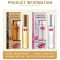 Suero potenciador de labios instantáneo, Aceite hidratante antiarrugas, cuidado de labios Sexy, voluminizador extremo, brillo de labios cosmético