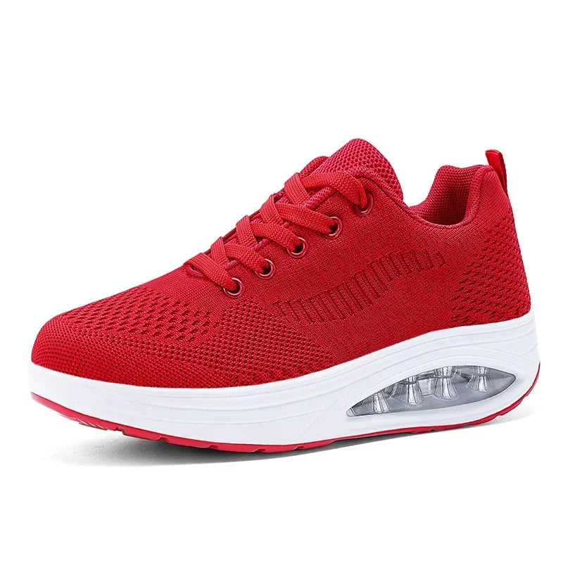 Zapatos deportivos con plataforma para hombre, Tenis masculinos, Zapatillas, Zapatillas, zapatos blancos para mujer, deportes aéreos informales