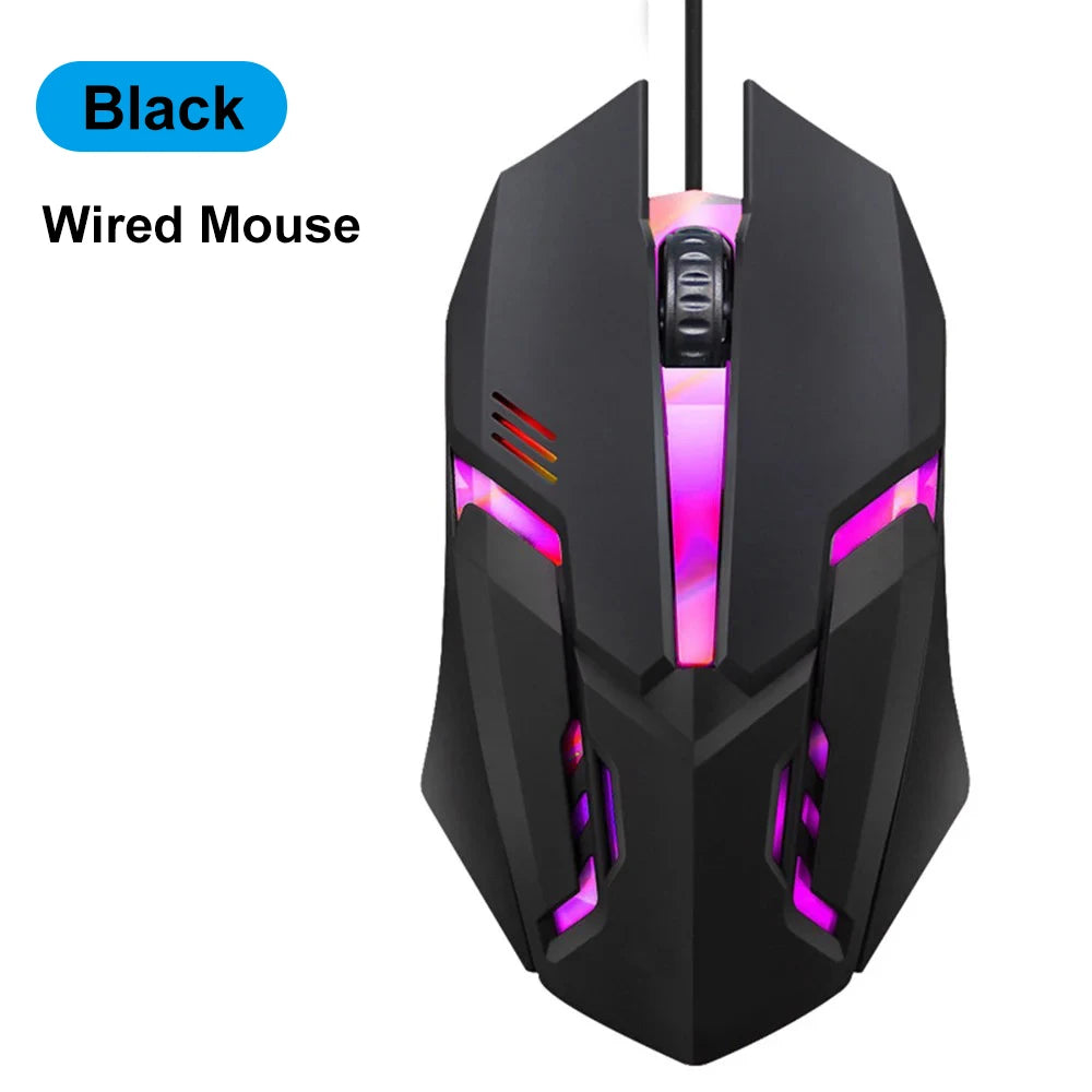 Ratón inalámbrico Bluetooth 5,2 RGB 2,4G, ratón para juegos de modo Dual, ratón silencioso de 6 botones para MacBook, tableta, ordenadores portátiles