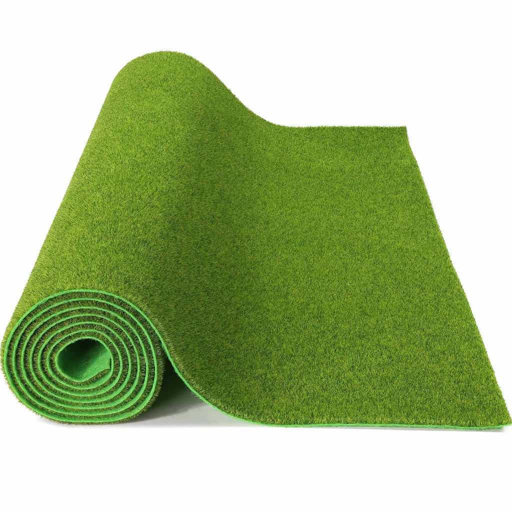 Evemodel-alfombrilla de césped Artificial verde, alfombras de césped para modelo de paisaje a escala HO O N, 41cm x 99cm, 3mm, 5mm, 8mm