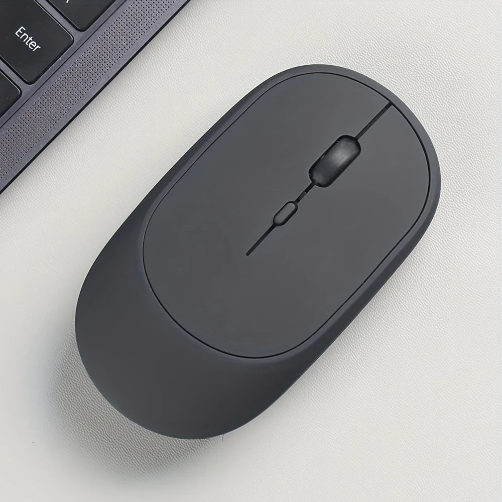 Ratón inalámbrico recargable para jugadores, modos duales, compatible con Bluetooth, 2,4G, para ordenador portátil, tableta, PC, Macbook
