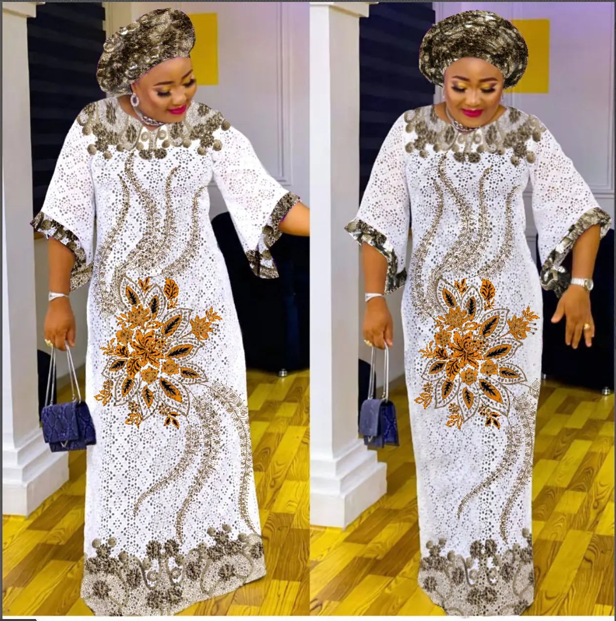 Vestidos de Fiesta musulmanes para mujer, vestido largo con estampado de Jalabiya, Abaya, Ramadán, caftán, Marruecos, Dubai, Islam, Eid, Arabia Saudita