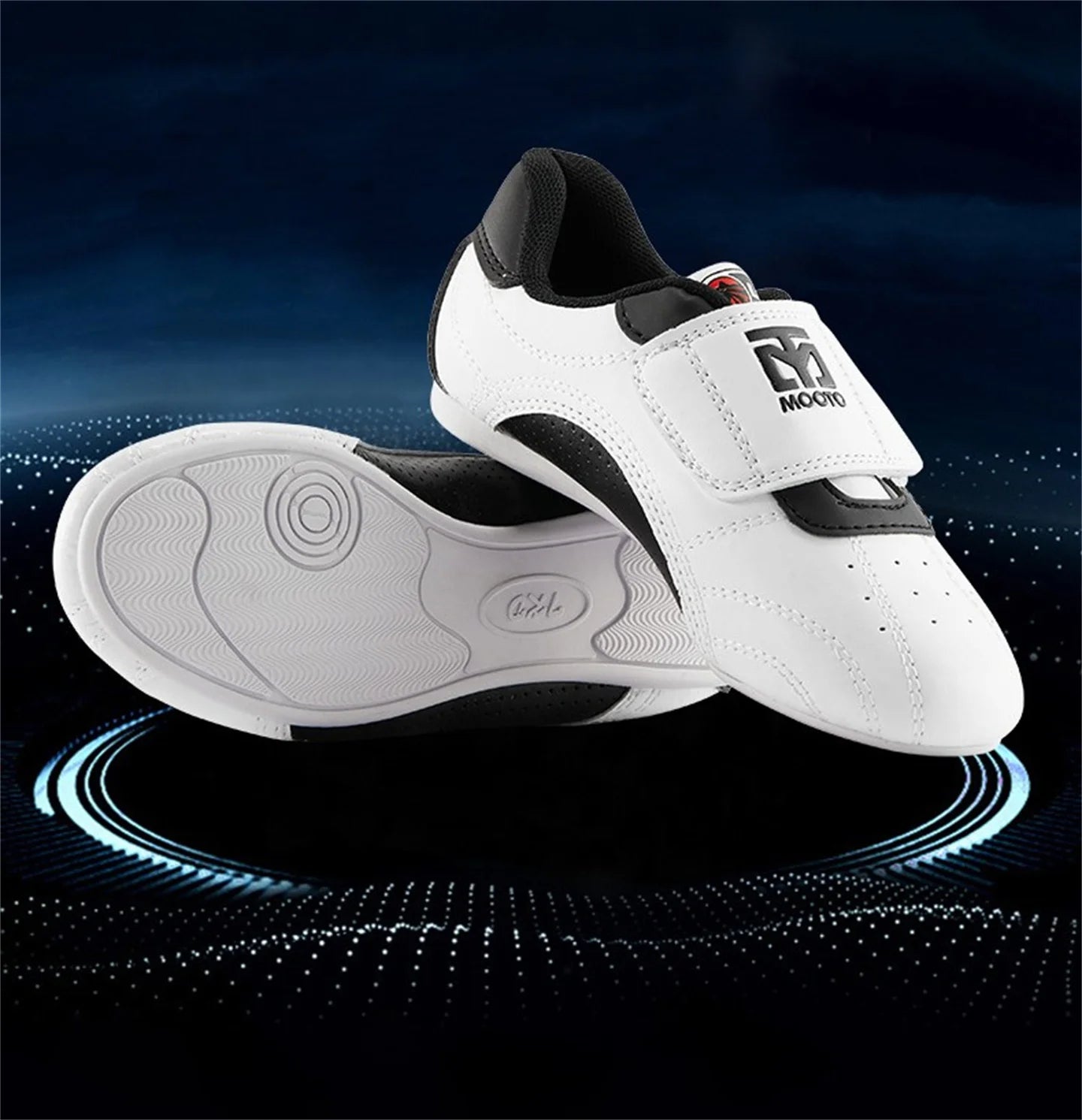 Zapatos de Taekwondo para niños y adultos, calzado de gimnasio, kung fu, Jujutsu, entrenamiento de karate, suela suave de goma transpirable