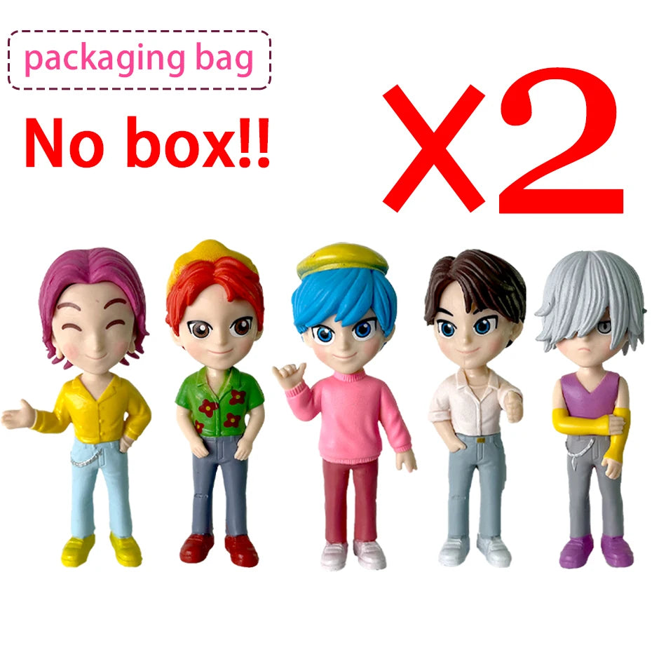 2026 Hot Kpop Devil Hunter Rumi Zoe Mira anime colección de personajes de cloruro de polivinílico baratijas de escritorio regalo para niños