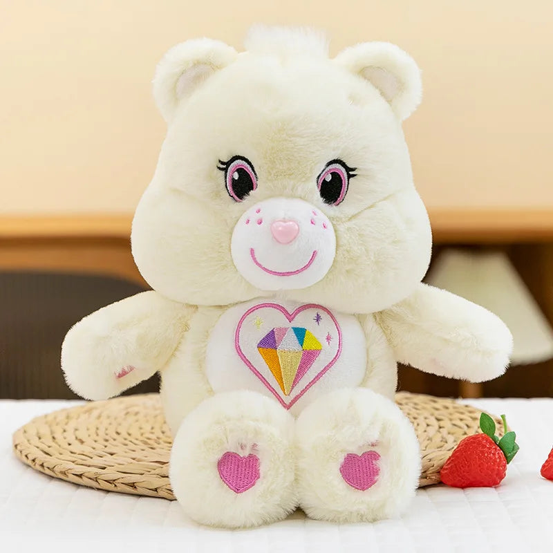 Auténticos Ositos Cariñosos de Peluche de 33 cm, Juguetes de Peluche Kawaii, Osos de Dibujos Animados para Cumpleaños, Muñecos de Peluche Suaves para Niñas y Niños, Juguetes Lindos, Almohadas de Peluche, Regalos