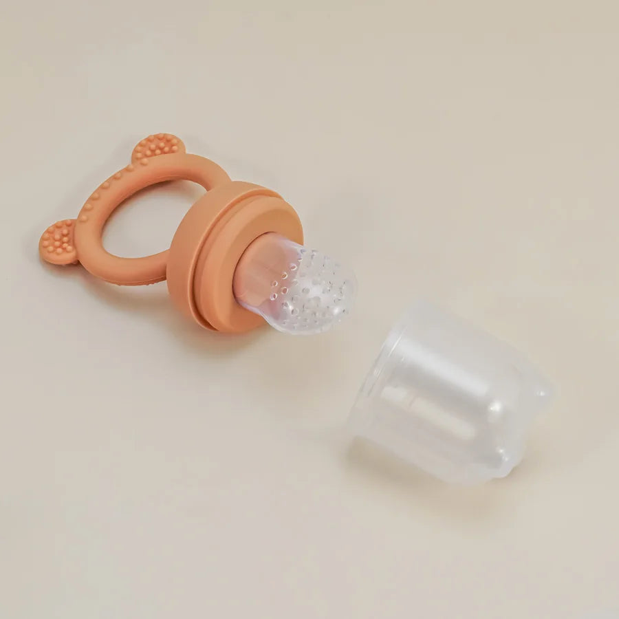 Chupete de silicona para bebé, cubierta para alimentador de frutas, pezón para comida fresca de frutas y verduras, accesorios para bebé recién nacido