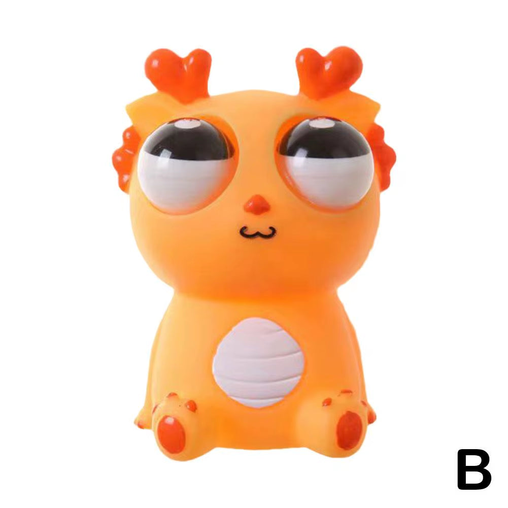 Funny Eyeball Burst Squeeze Toys Kids Adults Creative Tricky Doll Balls Decompression Animal Eyes Popping Out Eyes Toys Gifts